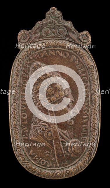 Paul II (Pietro Barbo, 1417-1471), Pope 1464 [obverse], 1470. Creator: Unknown.