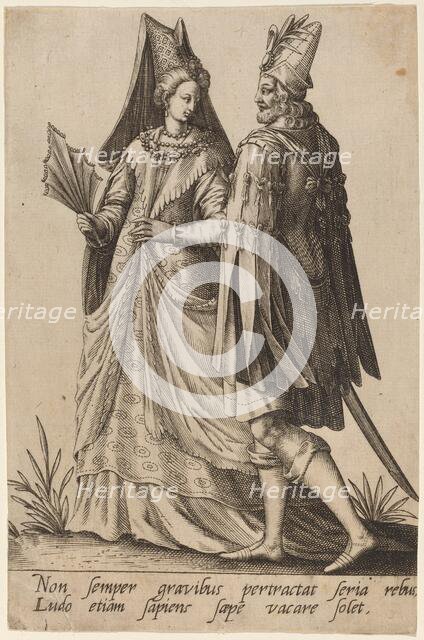 Non semper gravibus..., 1597. Creator: Robert Boissard.