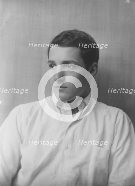 Mr. John Andrews, portrait photograph, 1918 Mar. Creator: Arnold Genthe.