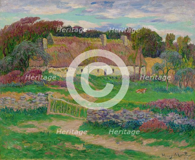 La Ferme du Pouldu, c.1895. Creator: Moret, Henry (1856-1913).