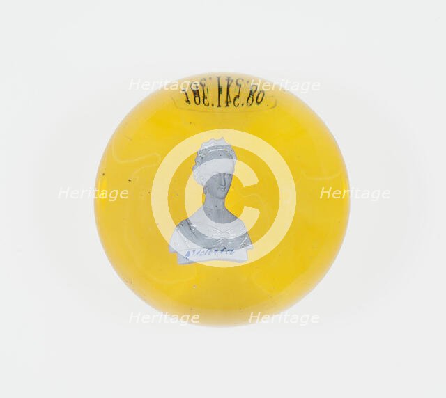 Paperweight, France, Mid 19th century. Creator: Saint-Louis Glassworks.