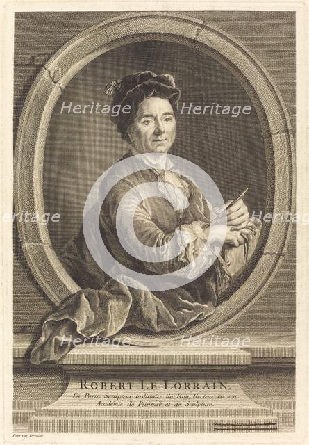 Robert le Lorrain, 1741. Creator: Jacques Philippe Le Bas.