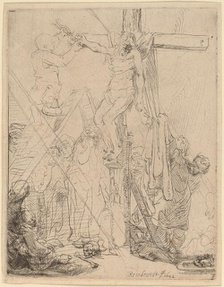 The Descent from the Cross: a Sketch, 1642. Creator: Rembrandt Harmensz van Rijn.