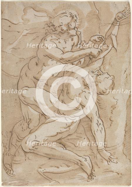 Apollo Flaying Marsyas, 16th century. Creator: Anonymous.