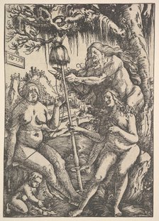 The Three Fates: Lachesis, Atropos and Klotho, 1513. Creator: Hans Baldung.