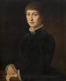 Madame Van Soom, 1883. Creator: Eugene Siberdt.