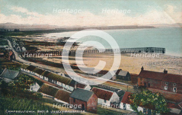 'Campbelltown Bay & Jetty Ardersier', c1930.  Artist: Unknown.