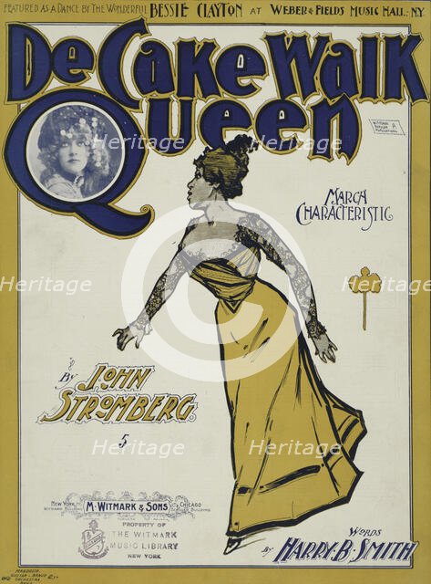 'De cake-walk queen', 1900. Creator: Unknown.