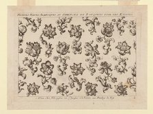 Design for an Embroidered or Woven Textile, France, 17th century. Creator: Unknown.