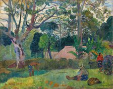 Te raau rahi (The Big Tree), 1891. Creator: Paul Gauguin.