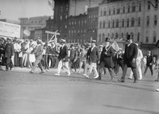 Charles J. Columbus of D.C. - Draft Parade, 1917. Creator: Harris & Ewing.