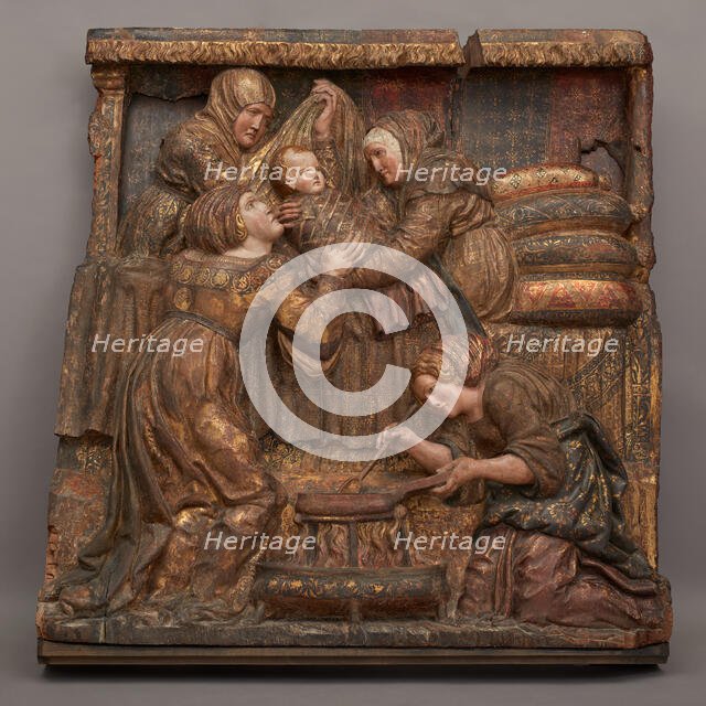 The Birth of Saint John the Baptist, About 1525. Creator: Unknown.