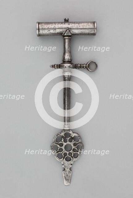 Combined Wheel-Lock Spanner and Screwdriver, Germany, 1570/1600. Creator: Unknown.