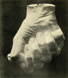 'Cast of Lincoln's Right Hand, 1860', (1930).  Creator: Unknown.