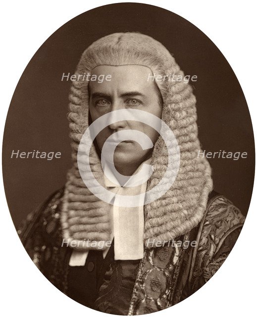 Alfred Henry Thesiger, Lord Justice of Appeal, 1880.Artist: Lock & Whitfield