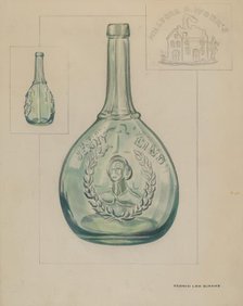 Bottle, 1935/1942. Creator: Francis Law Durand.