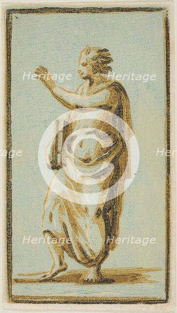 Young Man Standing, n.d. Creator: Jean Michel Papillon.