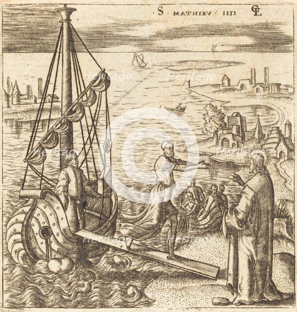 Follow Me and I will Make You Fishers of Men, probably c. 1576/1580. Creator: Leonard Gaultier.