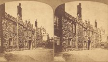 The Charterhouse, 1850s-1910s. Creator: Unknown.