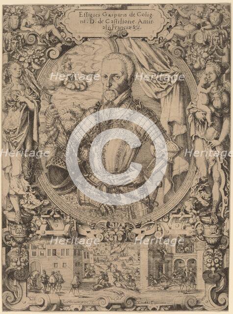 Gaspar de Coligny, 1573. Creator: Jost Ammon.