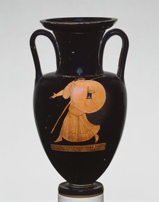Amphora (Storage Jar), 460-450 BCE. Creator: Achilles Painter.