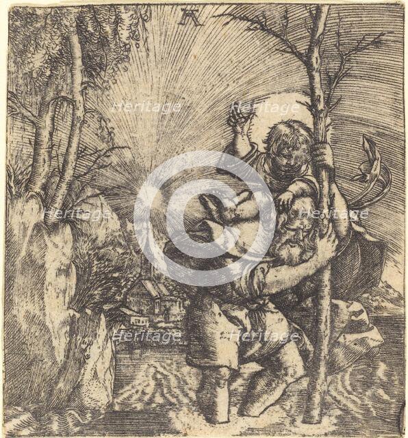 Saint Christopher, c. 1515/1520. Creator: Albrecht Altdorfer.