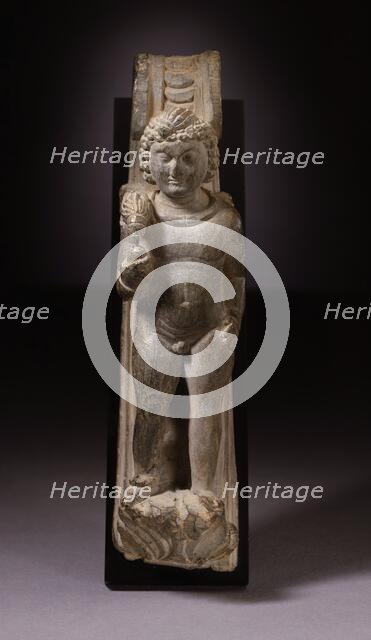 Bracket with a Cherub Holding a Fly Whisk, turn of the 1/2nd century. Creator: Unknown.