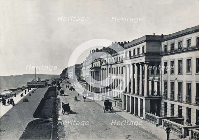 'St. Leonards - The Marina', 1895. Artist: Unknown.