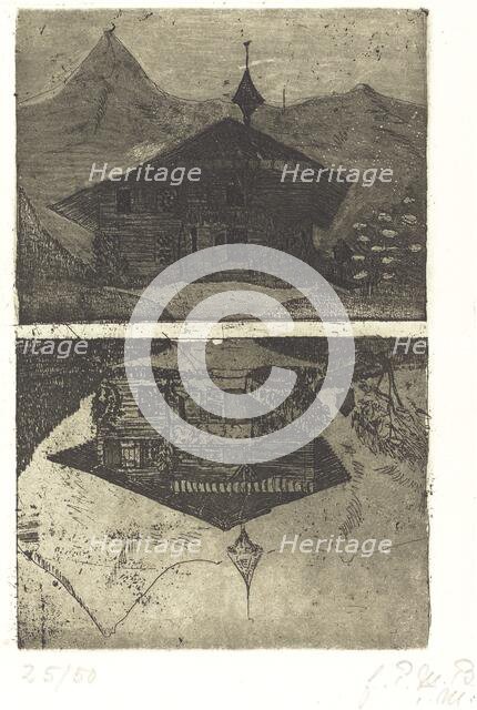 Chalet, 1899. Creator: Paula Modersohn-Becker.