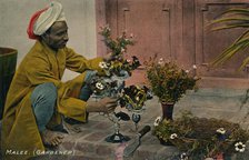 'Malee. (Gardener)', c1910. Creator: Unknown.