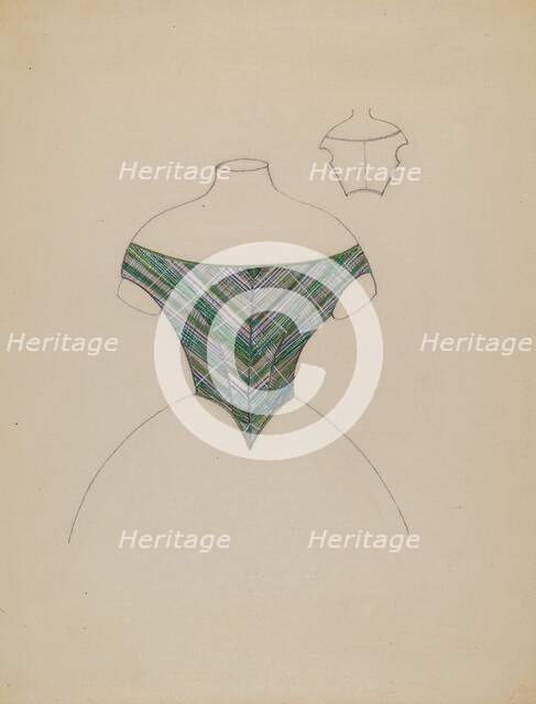 Basque, c. 1936. Creator: Gladys Cook.