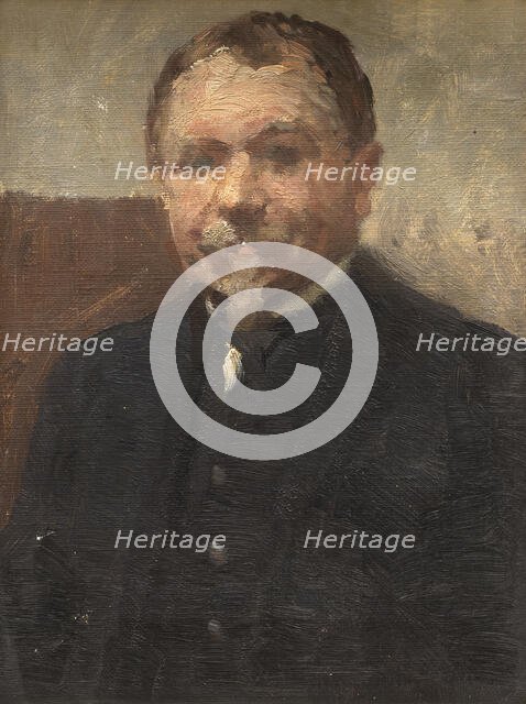 Portrait of Christopher Hage, c1900s. Creator: Unknown.