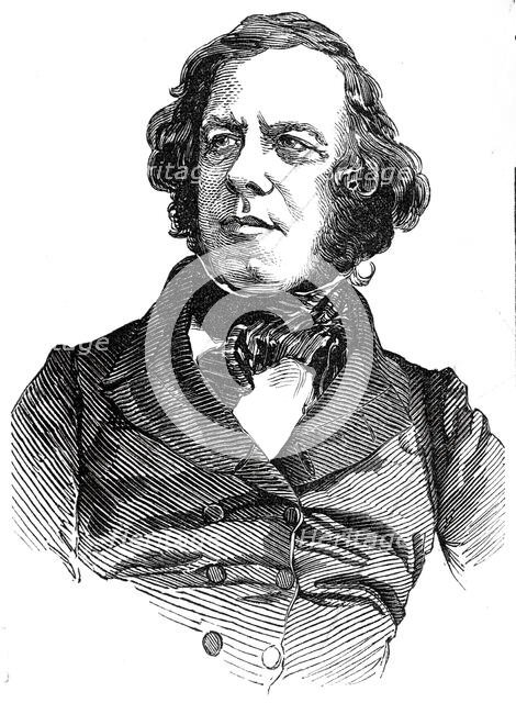 The late Mr. J. Augustine Wade, 1845. Creator: Unknown.