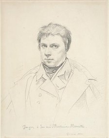 Self-Portrait, 1822. Creator: Jean-Auguste-Dominique Ingres.