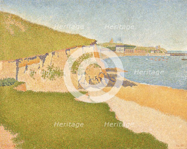 Portrieux, Tertre Denis (Opus no. 189) , 1888. Creator: Signac, Paul (1863-1935).