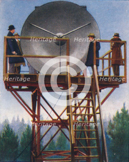 Micro-ray wireless station, 1938. Artist: Unknown.