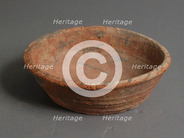 Bowl, Coptic, 4th-7th century. Creator: Unknown.