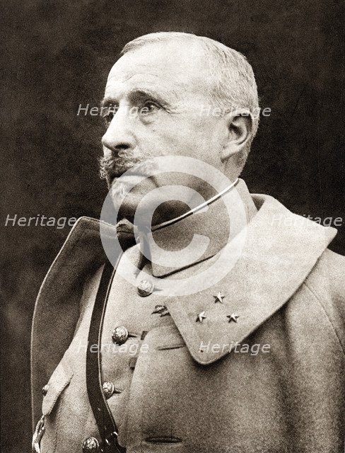 Robert Nivelle, French World War I general. Artist: Unknown
