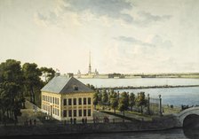 View of the Summer Palace of Peter I, 1809. Artist: Martynov, Andrei Yefimovich (1768-1826)