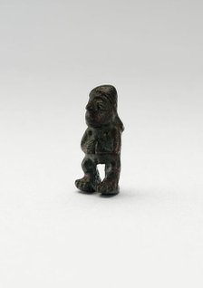 Small Female Figure, Possibly a Finial for Pin or Blade, A.D. 1450/1532. Creator: Unknown.