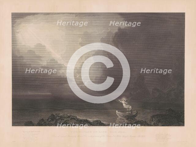 The Voyage of Life: Old Age, c. 1855. Creator: James Smillie.