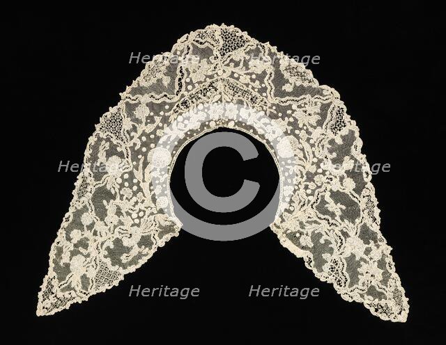 Collar, French, 1840-60. Creator: Unknown.