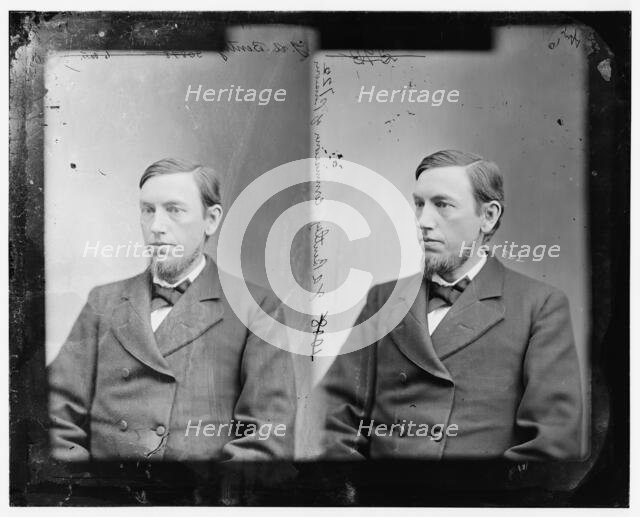 John A. Bentley, 1865-1880. Creator: Unknown.