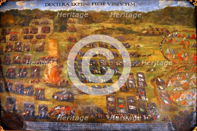 The Battle of Klushino, before 1620. Artist: Boguszowicz, Szymon (after 1575-1648)