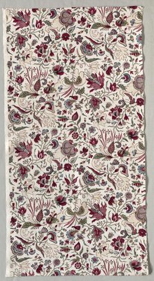 Fragment of a Quilted Skirt, c. 1785. Creator: Unknown.