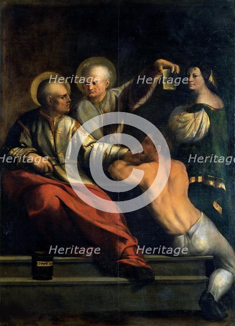 Saint Cosmas and Saint Damian, Between 1534 und 1540.