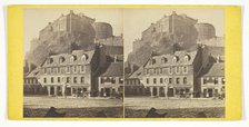 Edinburgh Castle, 1867. Creator: Archibald Burns.