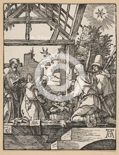 The Nativity, from The Little Passion.n.d. Creator: Albrecht Durer.