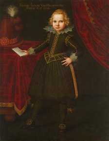 Portrait of Johann Adolf von Holzhausen, 1608. Creator: Jacob Van Der Doordt.
