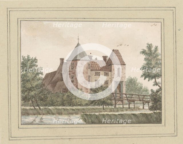 View of Castle De Wildt at Gendringen, in or after 1745-c. 1800. Creator: Anon.